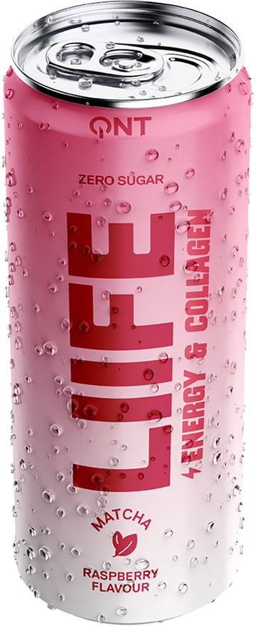 QNT LIIFE Energy & Collagen Matcha - 12 x 250 ml