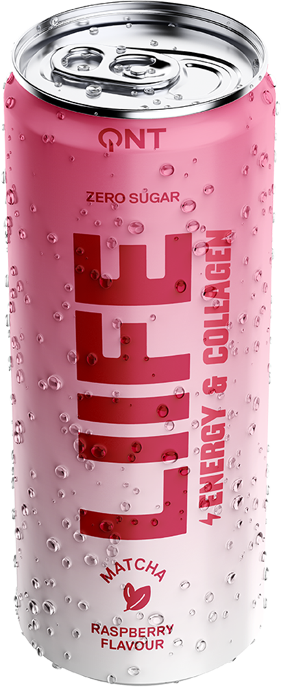 QNT LIIFE Energy & Collagen Matcha - 12 x 250 ml