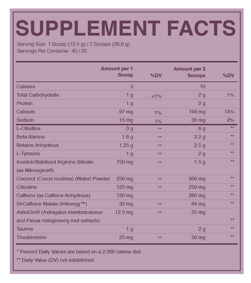 RAW CBUM Thavage Pre-workout - 20 servings