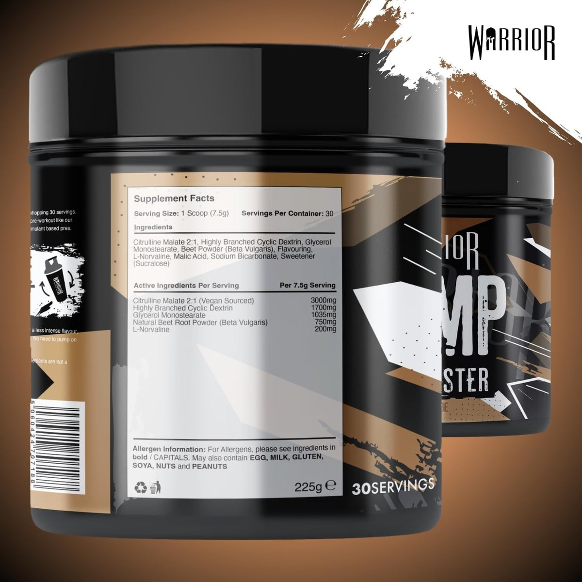 Warrior Pump - 225 g