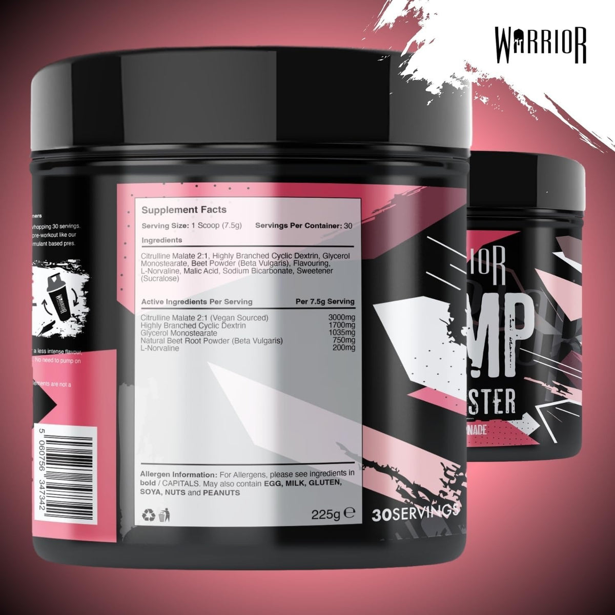 Warrior Pump - 225 g