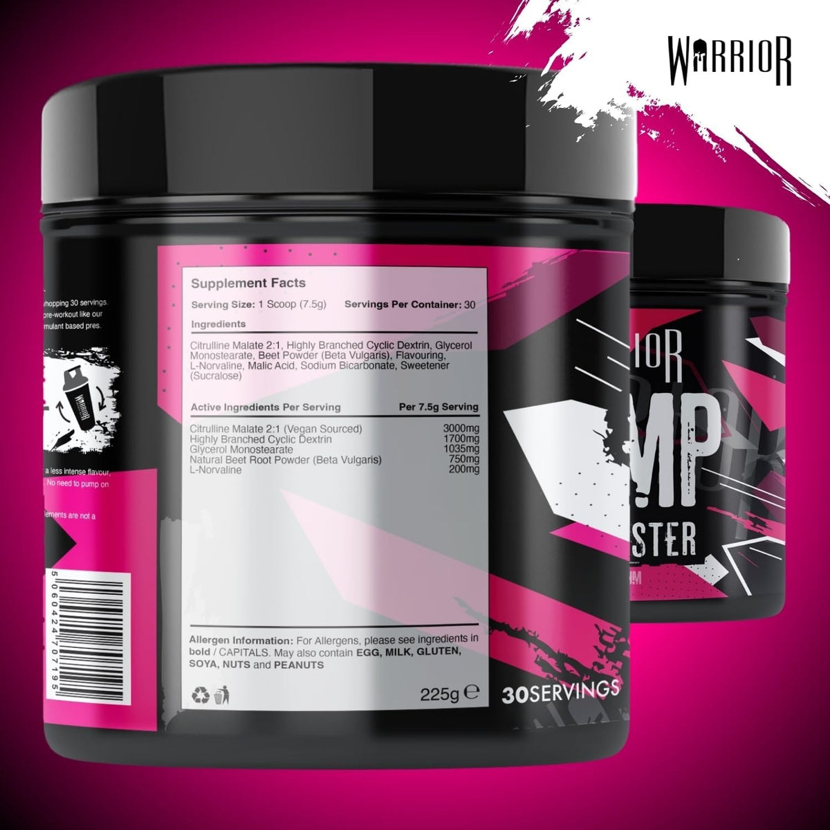 Warrior Pump - 225 g