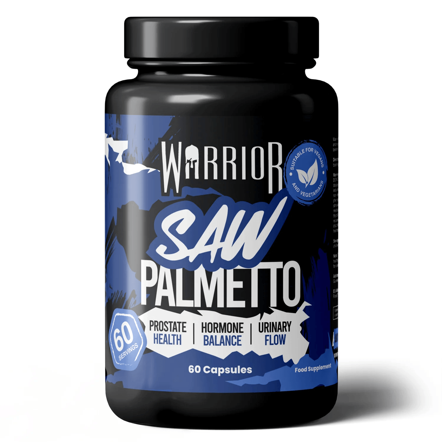 Warrior Saw Palmetto - 60 caps