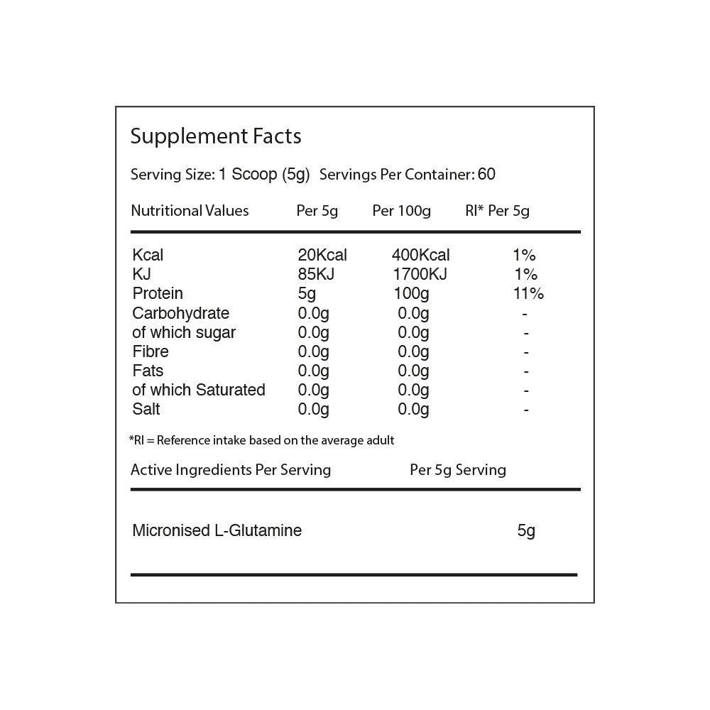 Warrior Glutamine - 300 g