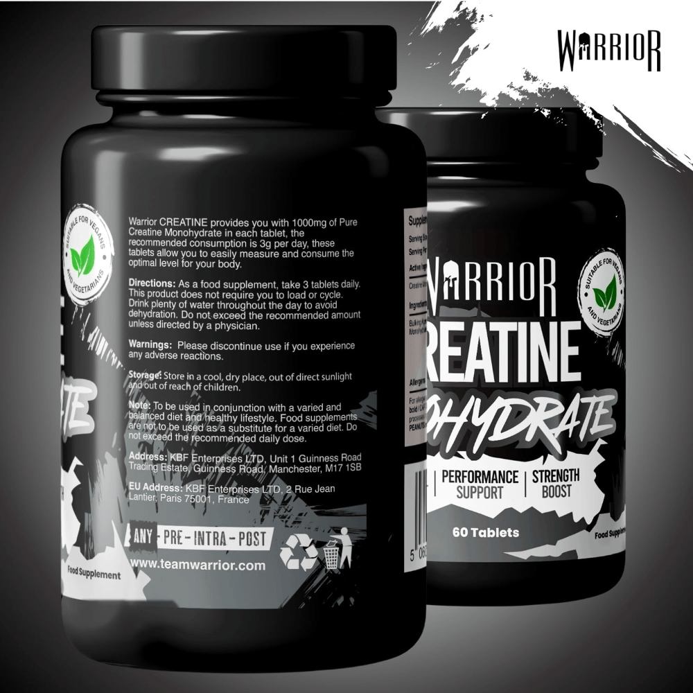 Warrior Creatine Monohydrate - 60 tabs