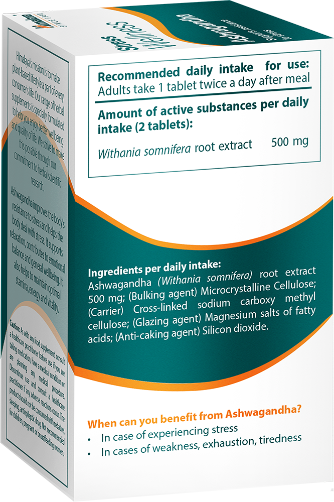 Himalaya - Ashvagandha - 60 tabs