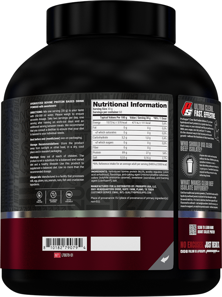 ProSupps Beef Isolate - 1814 g