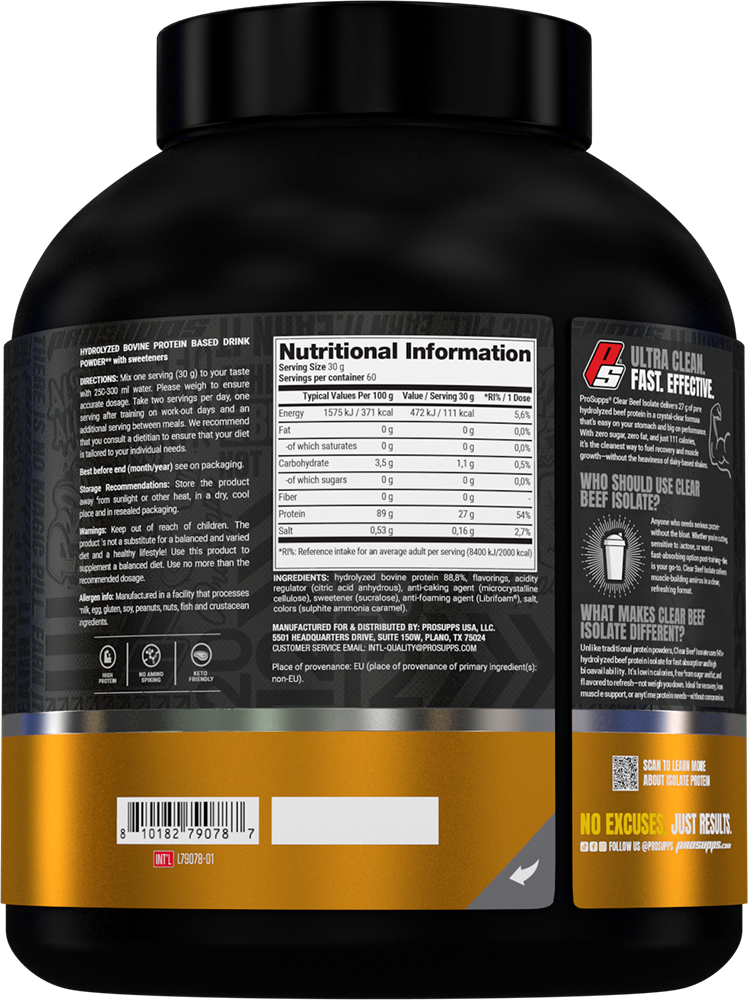 ProSupps Beef Isolate - 1814 g