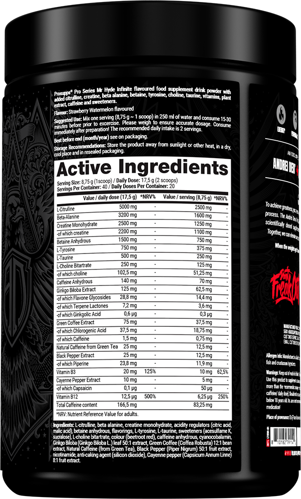 ProSupps Mr Hyde Pro Series Infinite - 40 servings