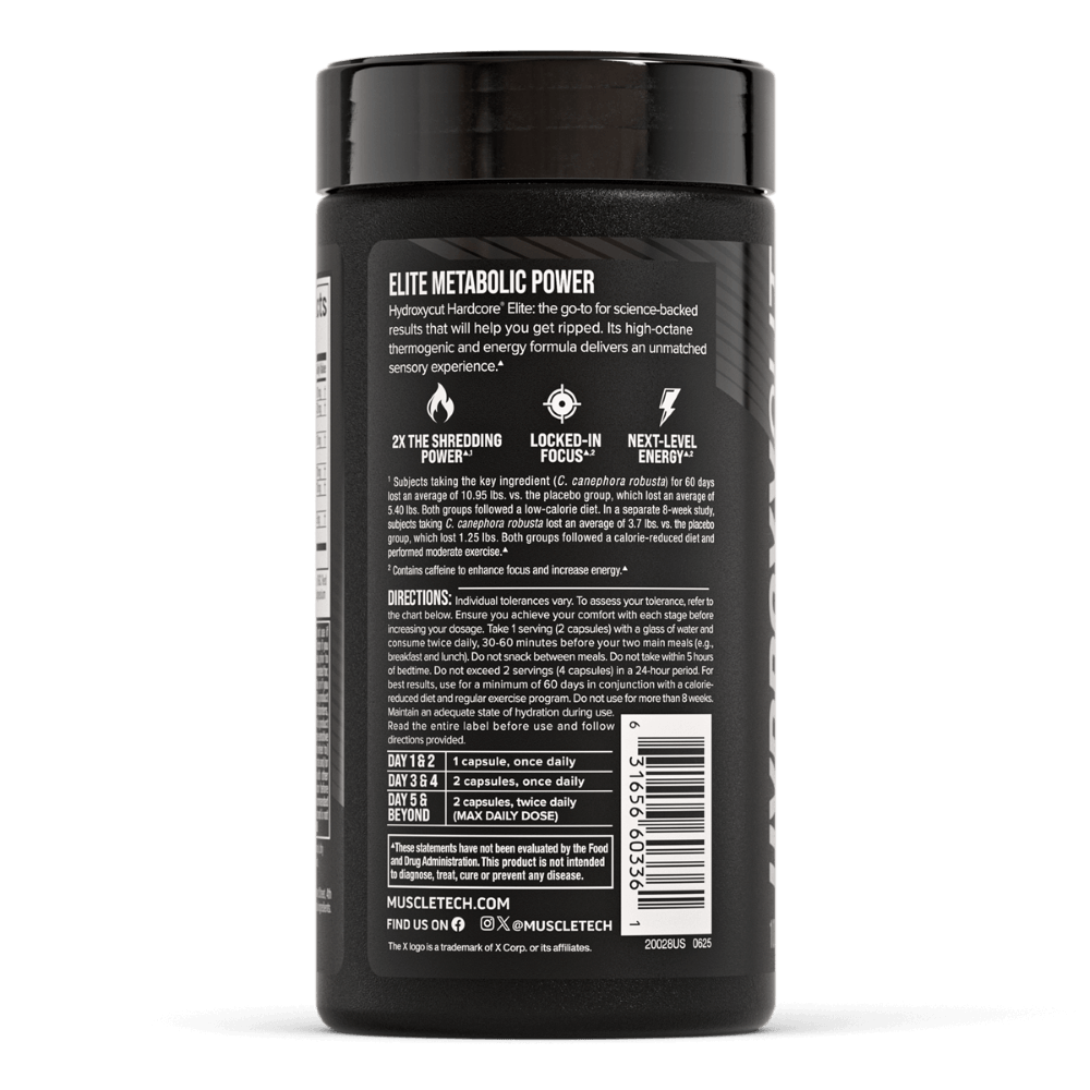 Hydroxycut Hardcore Elite - 100 caps
