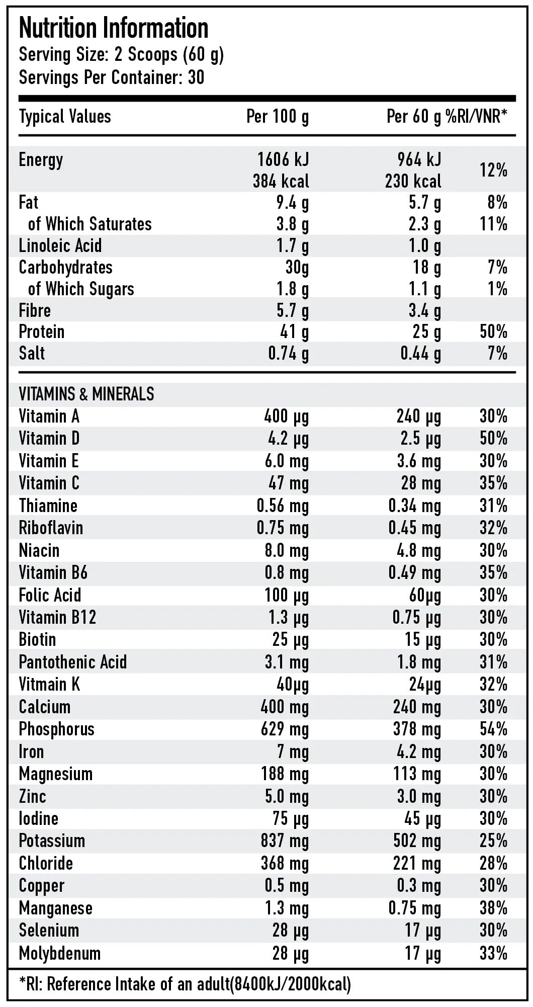 PER4M Meal Replacement - 1800 g