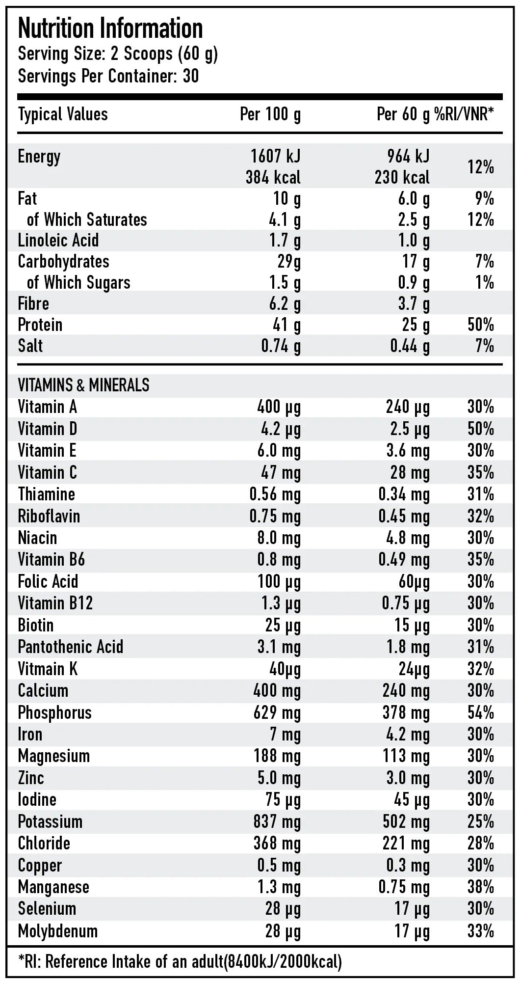 PER4M Meal Replacement - 1800 g
