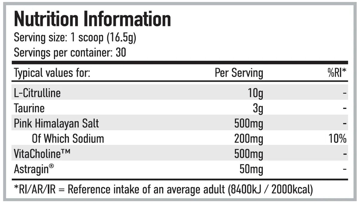 Per4m Pump Pre- Workout  - 495 g