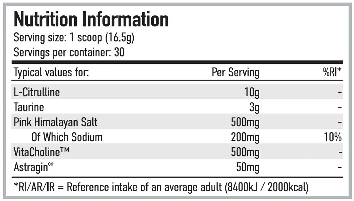 Per4m Pump Pre- Workout  - 495 g