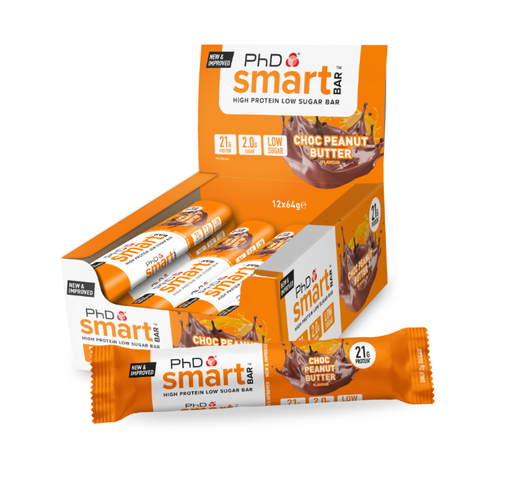 PhD Nutrition Smart Bars - 12 x 64 g