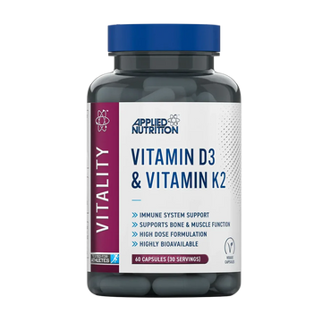 Applied Nutrition D3 + K2 - 60 caps