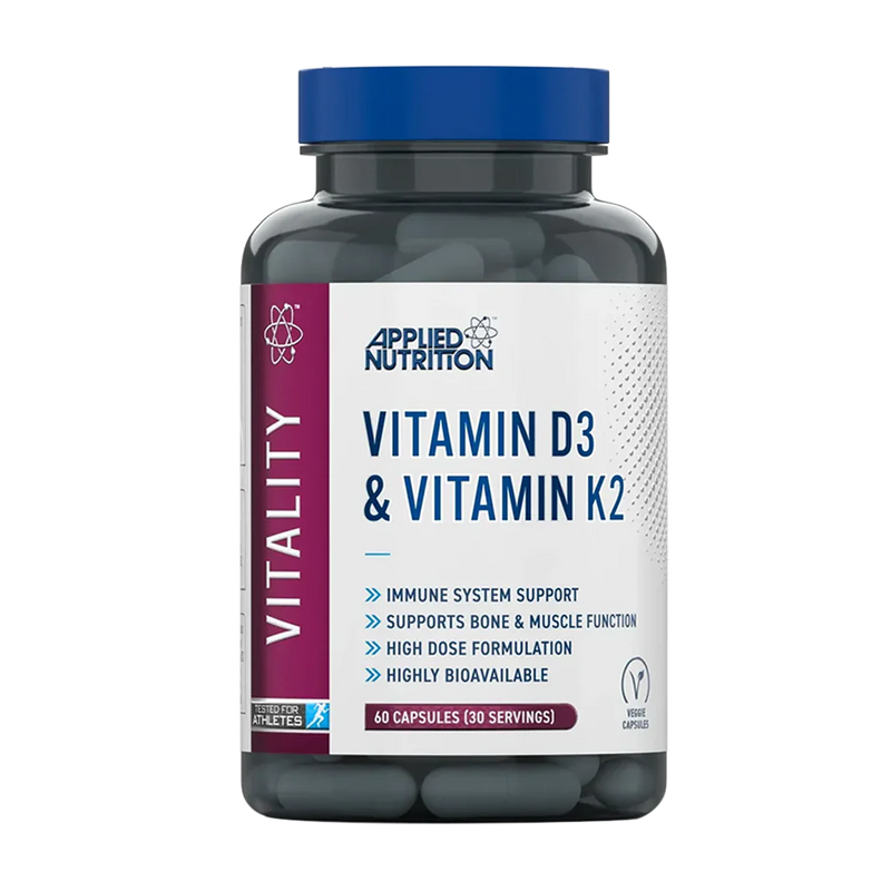 Applied Nutrition D3 + K2 - 60 caps