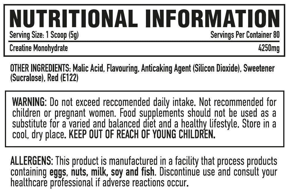 PER4M Flavoured Micronised Creatine - 400 g
