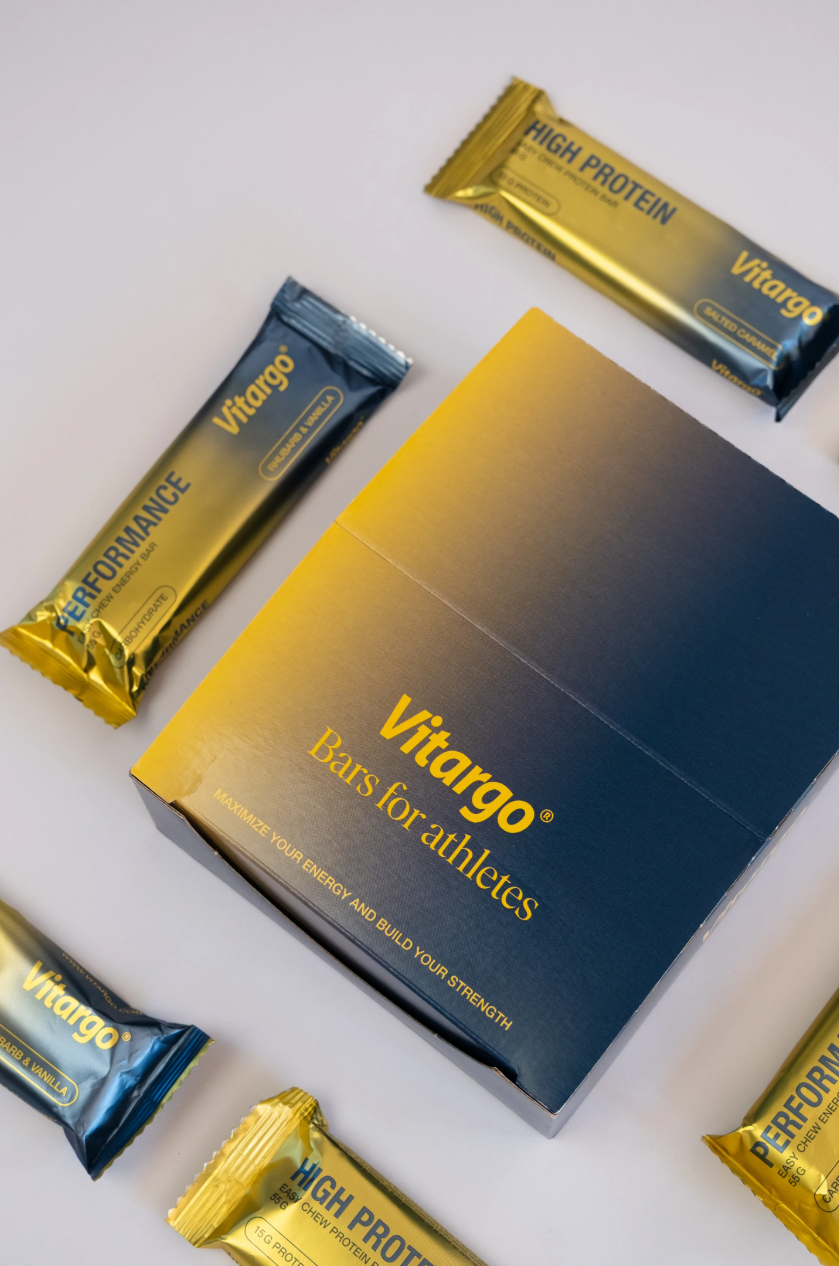 Vitargo Performance Bar - 12 x 55 g - Rhubarb Vanilla