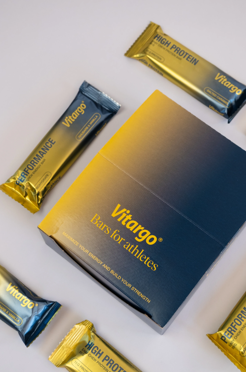 Vitargo High Protein Bar - 12 x 55 g - Salted Caramel